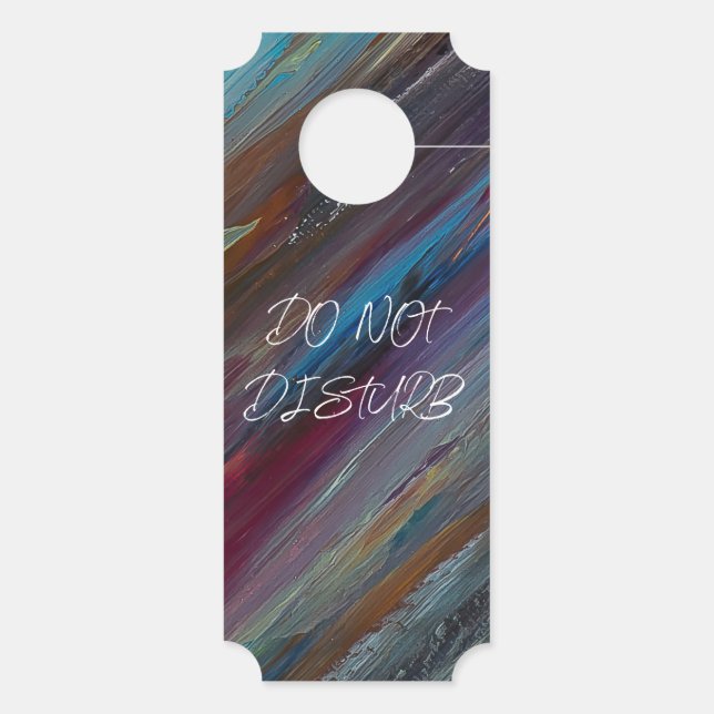 メトロの応答不可 ドアノブサイン (裏面)