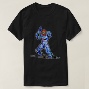 メトロイドドレッドピクセルアート Tシャツ