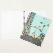 メトロストップマンハッタンNYCお洒落イラストレーション プランナー手帳 (ディスプレー)