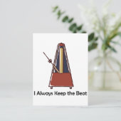 メトロノーム ポストカード (スタンド正面)