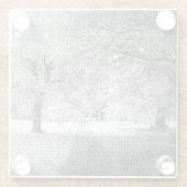 メトロパークガラスのコースター ガラスコースター (裏面)