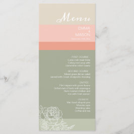 メトロピモダンーチコーラルセージ メニュー