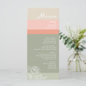 メトロピモダンーチコーラルセージ メニュー (スタンド正面)