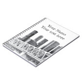 メトロブリッジペンシルスケッチ ノートブック (左側)