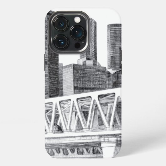 メトロブリッジ iPhoneケース (裏面)
