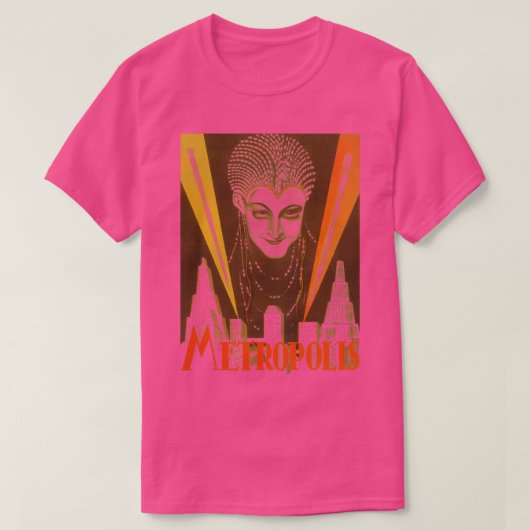 メトロポリスカルト映画 Tシャツ (デザイン正面)