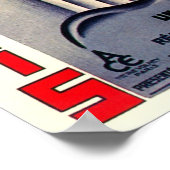 メトロポリスクラシック映画ポスターby Fritz Lang 1927 ポスター (角)