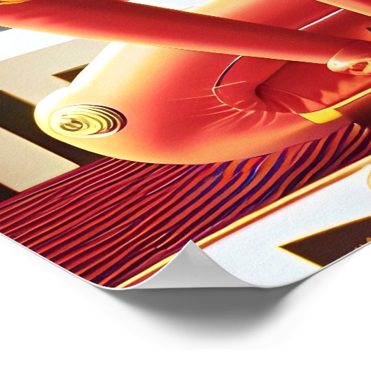 メトロポリスケンゲージSF上の夢の魔女 ポスター (角)