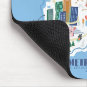 メトロポリスストーリーブックマップ マウスパッド (コーナー)