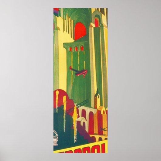 メトロポリスディレクテッドバイフリッツ・ラング1927ハリウッドS ポスター (正面)