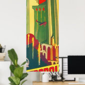 メトロポリスディレクテッドバイフリッツ・ラング1927ハリウッドS ポスター (ホームオフィス)