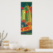 メトロポリスディレクテッドバイフリッツ・ラング1927ハリウッドS ポスター (キッチン)