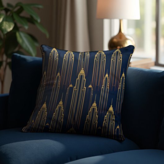 メトロポリスバラ真鍮 クッション