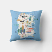 メトロポリス物語の地図 クッション (裏面)