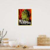 メトロポリス監督：フリッツ・ラング1927年旧映画 ポスター (キッチン)