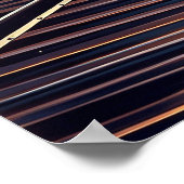 メトロポリス表現 | アールデコニューヨークトレイン ポスター (角)