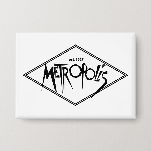 メトロポリス1927 缶バッジ (正面)
