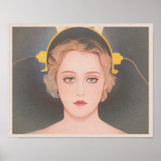 メトロポリス(1927) - Maria and The Machine Art ポスター