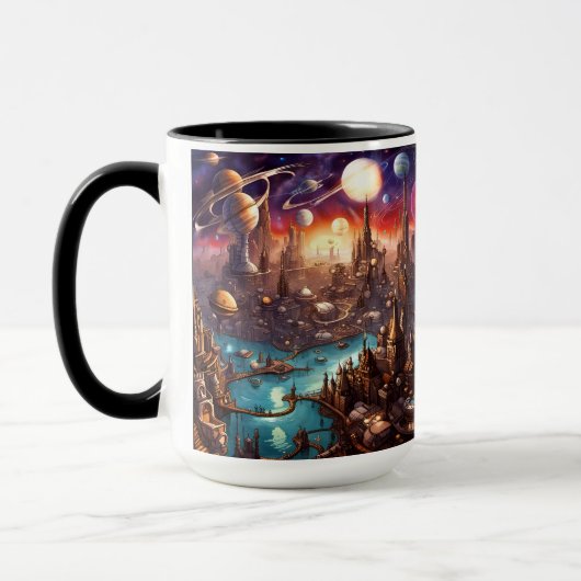 メトロポリスI マグカップ (左)