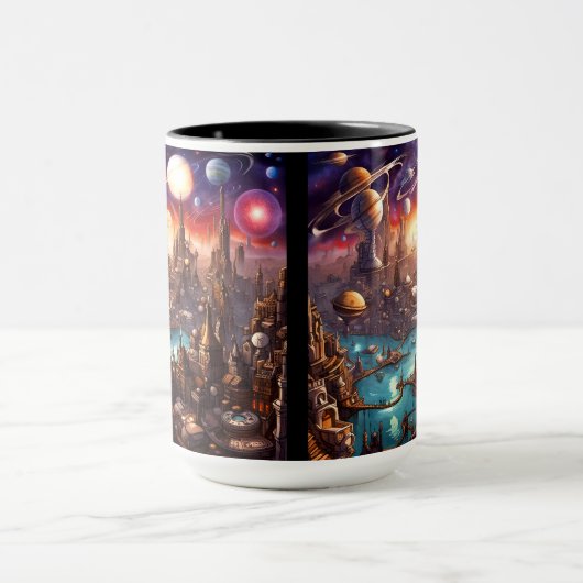 メトロポリスI マグカップ (中央)