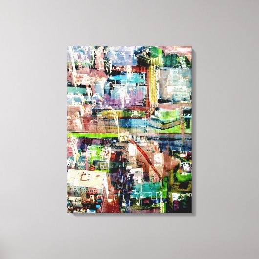 メトロポリスII キャンバスプリント (正面)