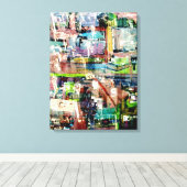 メトロポリスII キャンバスプリント (インサイチュ (ウッドフロア))