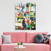 メトロポリスII キャンバスプリント (インサイチュ (リビング))