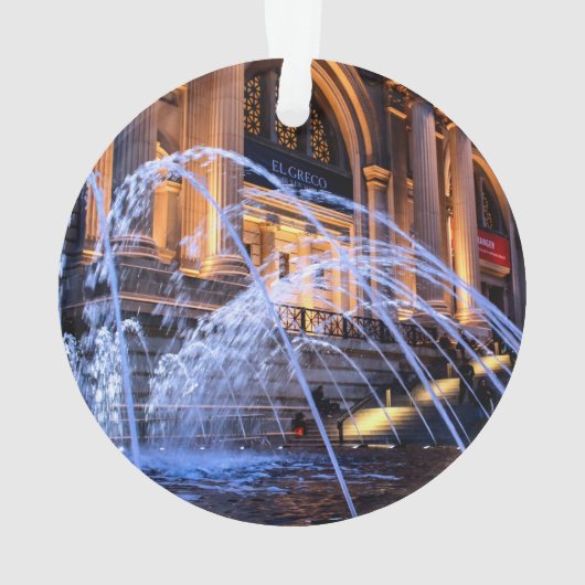 メトロポリタン美術館(会う)の写真 オーナメント (裏面)