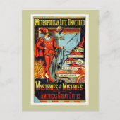 メトロポリタン・ライフ発表ヴィンテージイラストレーション ポストカード (正面)