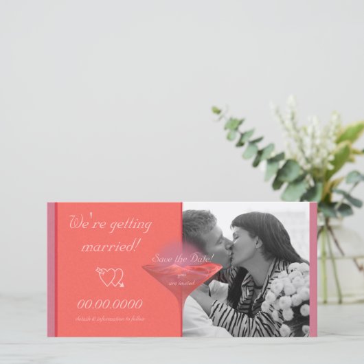 メトロポリティニが日付の写真カードを保存 セーブザデート (スタンド正面)