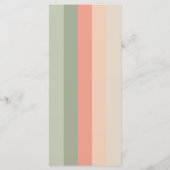 メトロモダンピーコラルセージ メニュー (裏面)