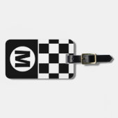 メトロレトロモノグラムの ラゲッジタグ (正面横)