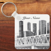 メトロ橋 キーホルダー (正面)