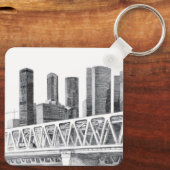 メトロ橋 キーホルダー (裏面)