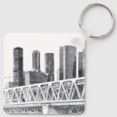 メトロ橋 キーホルダー (裏面)