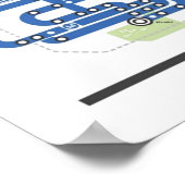 メトロNESマップシリーズ ポスター (角)