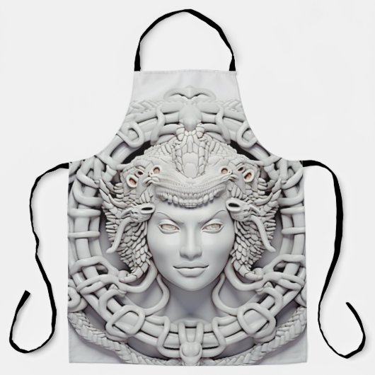 メドゥサクラシックエプロン エプロン (正面)