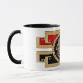 メドゥサスタイリッシュ金ゴールドマグ マグカップ (左)