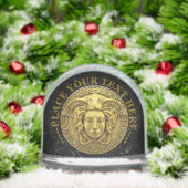 メドゥサパーソナライズされたギリシャゴルゴン形器 (クリスマス)