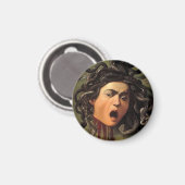 メドゥサヘッドバイカラヴァッジョ マグネット (正面/裏面)