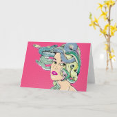 メドゥサ カード (黄色い花)