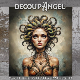 メドゥーサの眼差し減退 薄葉紙