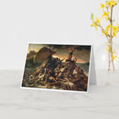 メドゥーサの筏 |セオドア・ゲリコー | カード (黄色い花)