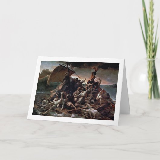 メドゥーサの筏、セオドア・ジェリコー カード (正面)