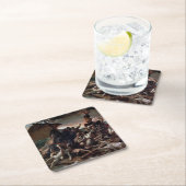 メドゥーサの筏、セオドア・ジェリコー スクエアペーパーコースター (インサイチュ)