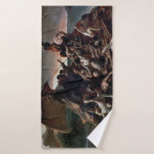 メドゥーサの筏、セオドア・ジェリコー バスタオル (バスタオル)