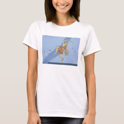 メドゥーサの頭のペルセウス、「ウラノメトリア」から Tシャツ (正面)