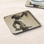 メドゥーサの頭のペルセウス コースター (左側)