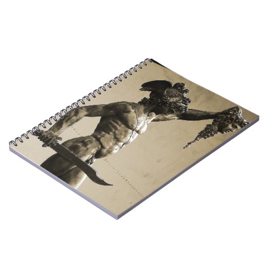 メドゥーサの頭のペルセウス ノートブック (左側)