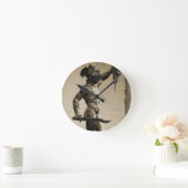 メドゥーサの頭のペルセウス ラウンド壁時計 (ホーム)